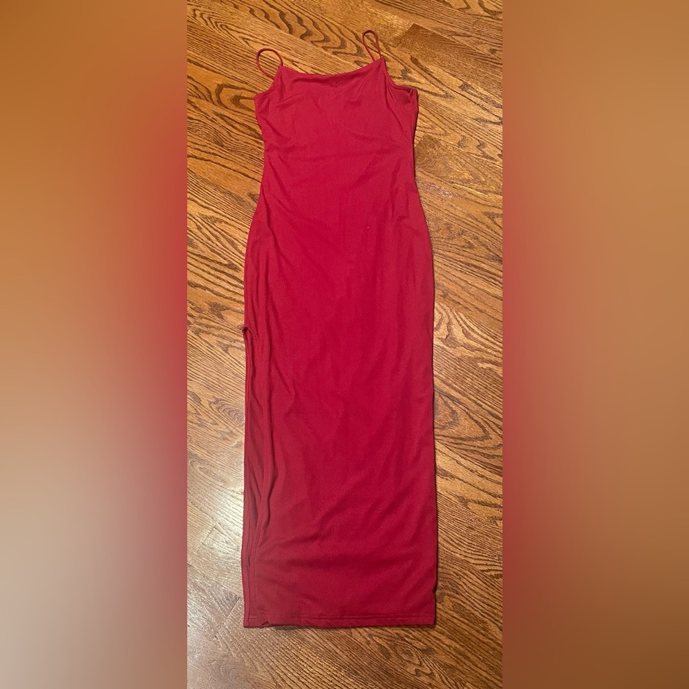Elegant Red Women's Skirt